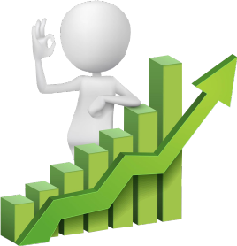 Vector showing business growth and scalable shipping solutions